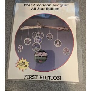MLB Photo Print 1990 American League All-Star First Edition 18 Autograph Photos